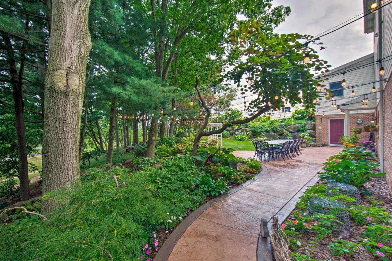 Charming Apartment With Yard And Beautiful Gardens! Manheim Exterior foto